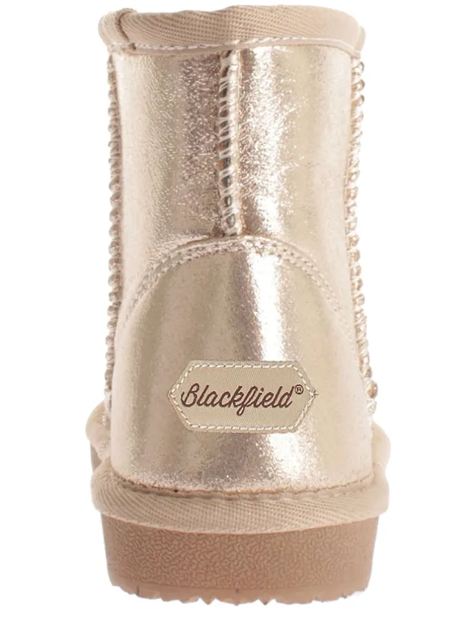 Winterboots goudkleurig