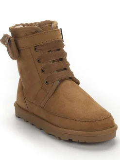 Winterboots "Ishani" lichtbruin