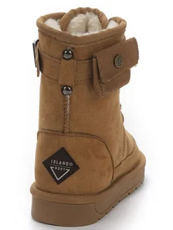 Winterboots "Ishani" lichtbruin