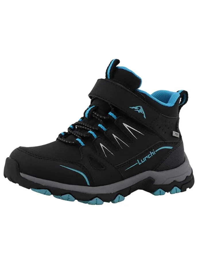 Winterboots "Raimond" zwart/lichtblauw