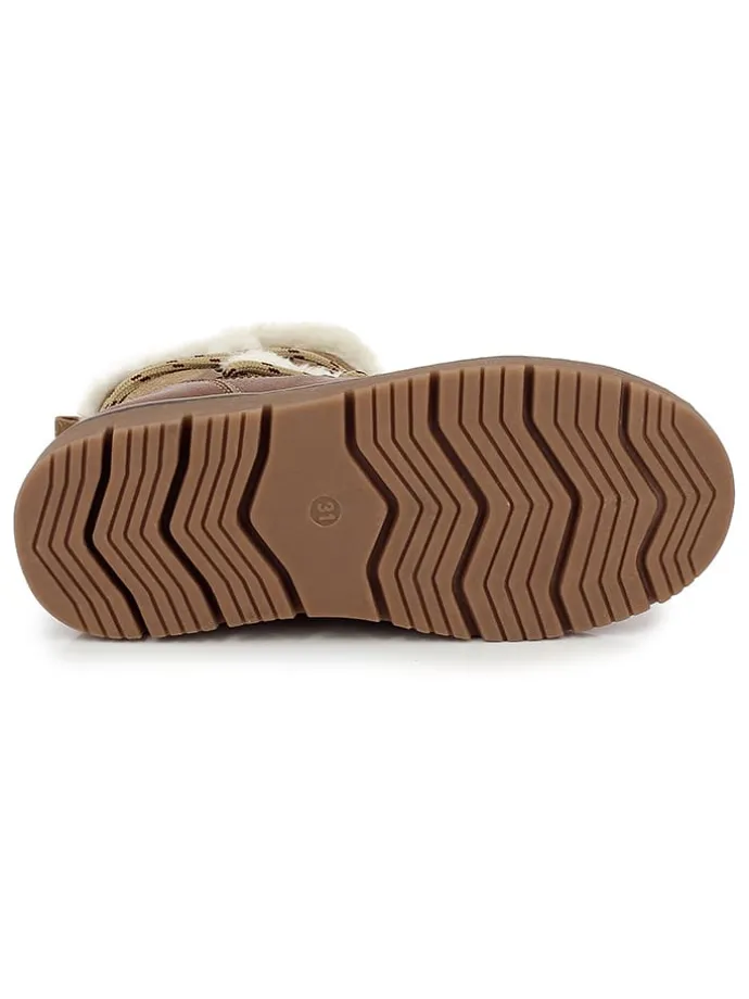 Winterboots "Sienna" cognackleurig