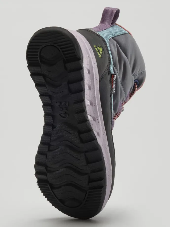 Winterboots "Stormymid2" grijs/lichtblauw