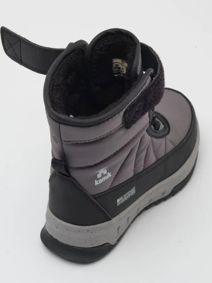 Winteristiefel "Stormy" grijs/zwart