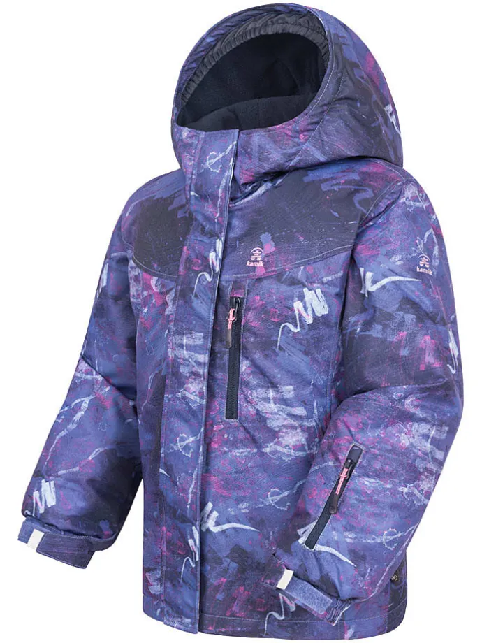 Winterjas "Deva" paars