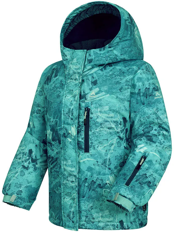 Winterjas "Deva" turquoise