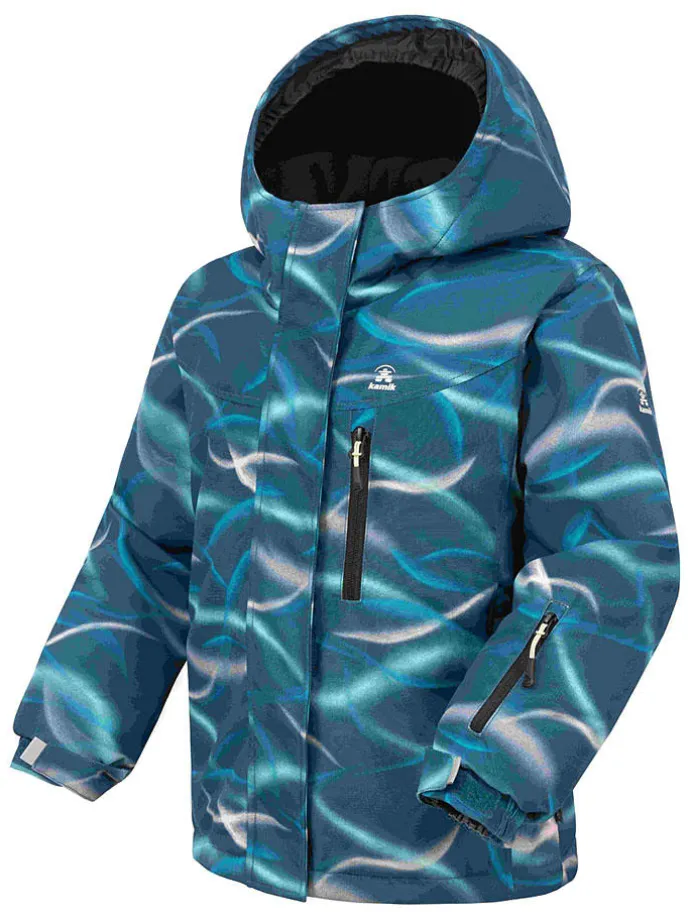 Winterjas "Etta" blauw
