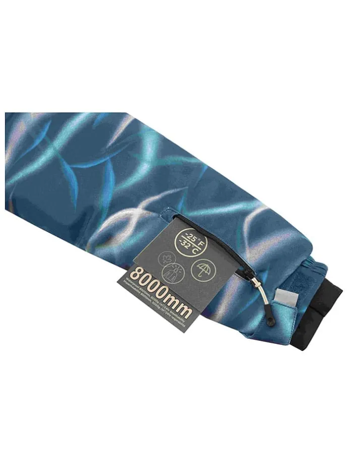 Winterjas "Etta" blauw