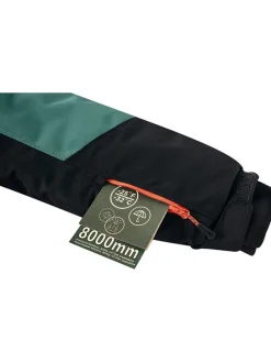 Winterjas ''Koda'' groen/oranje