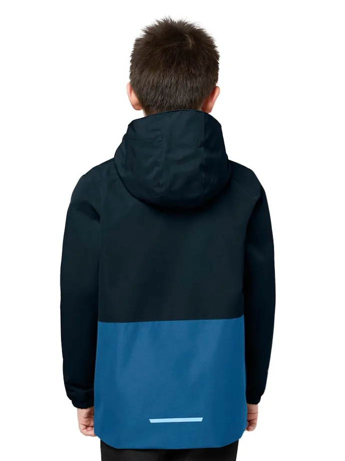 Winterjas "Snowy Days" donkerblauw/blauw