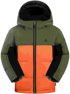 Winterjas ''Tucker'' kaki/oranje