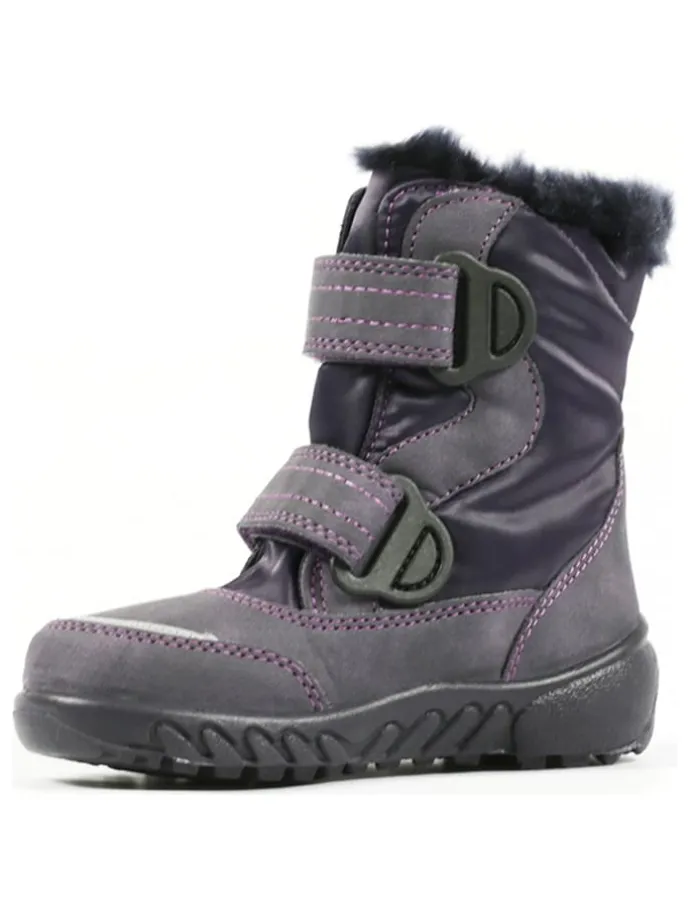 Winterlaarzen auberginekleurig