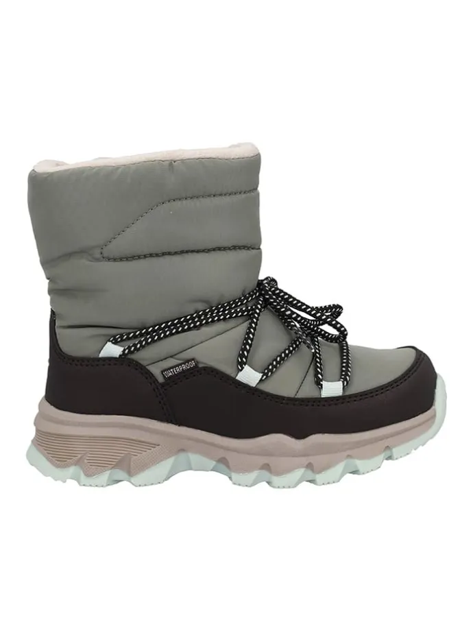 Winterlaarzen "Catay" kaki/zwart