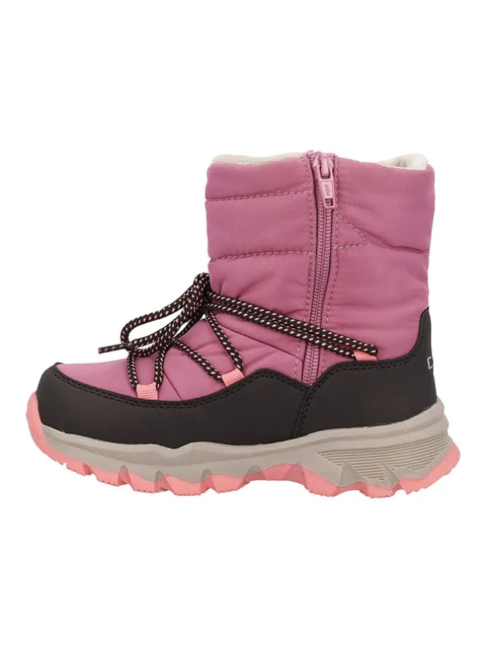 Winterlaarzen "Catay" roze/zwart