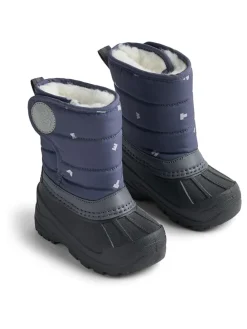 Winterlaarzen donkerblauw