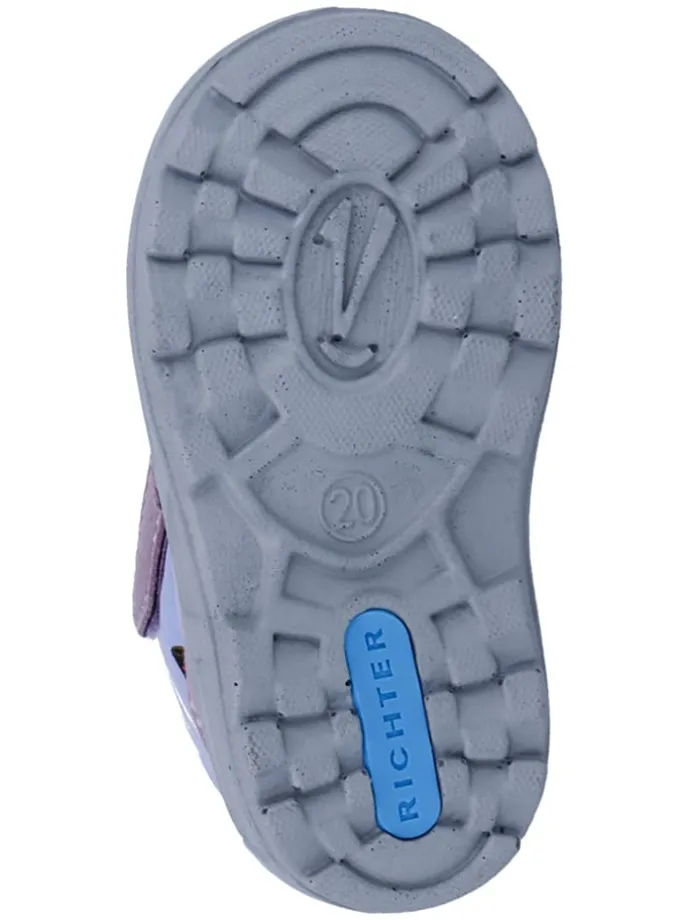 Winterlaarzen "Freestyle" lichtblauw/paars