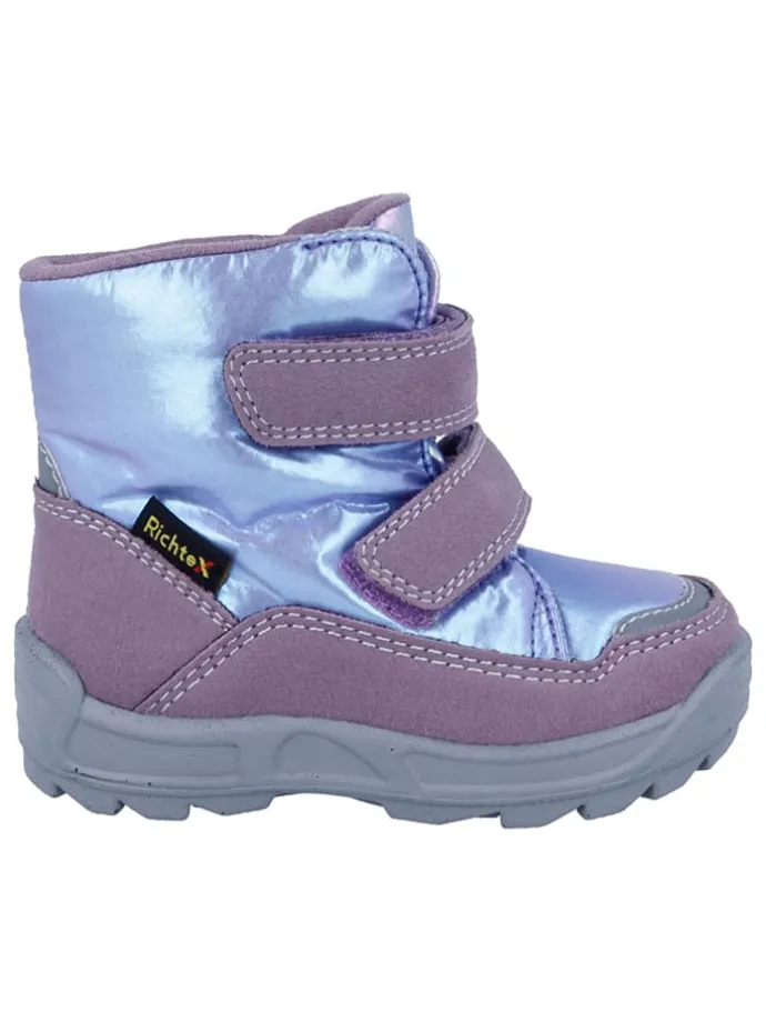 Winterlaarzen "Freestyle" lichtblauw/paars