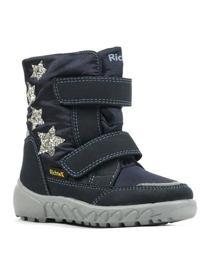 Winterlaarzen "Husky" donkerblauw