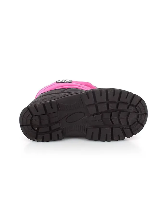 Winterlaarzen "Iglou" roze/zwart