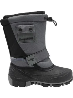 Winterlaarzen "Kanga-Bean II" zwart/grijs