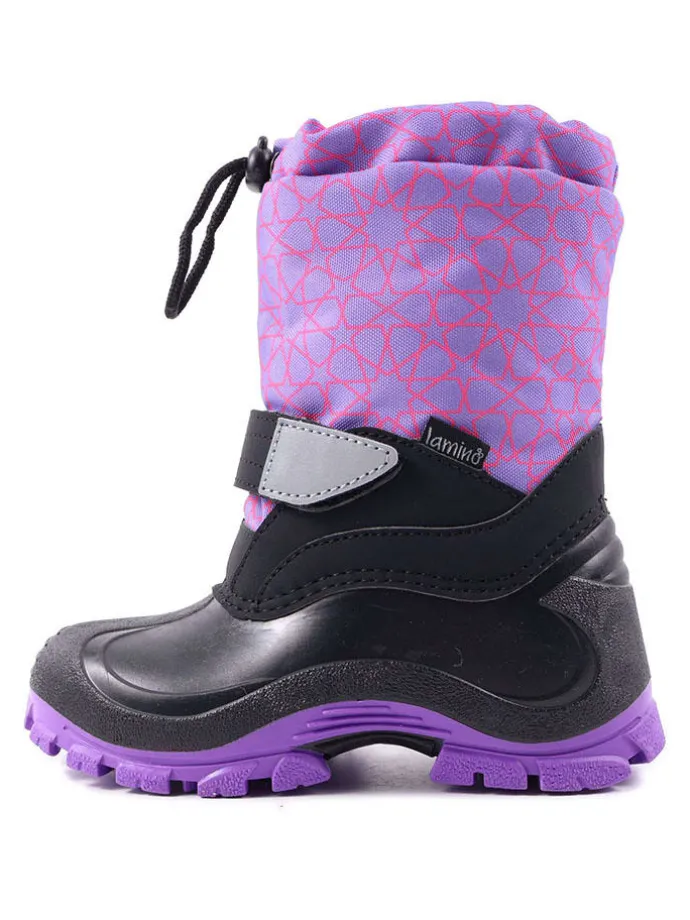 Winterlaarzen paars