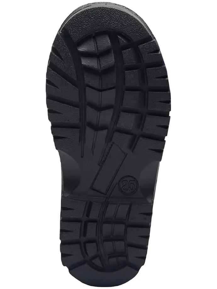 Winterlaarzen "Shell" zwart/donkerblauw