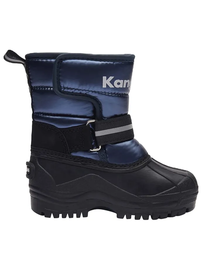 Winterlaarzen "Shell" zwart/donkerblauw