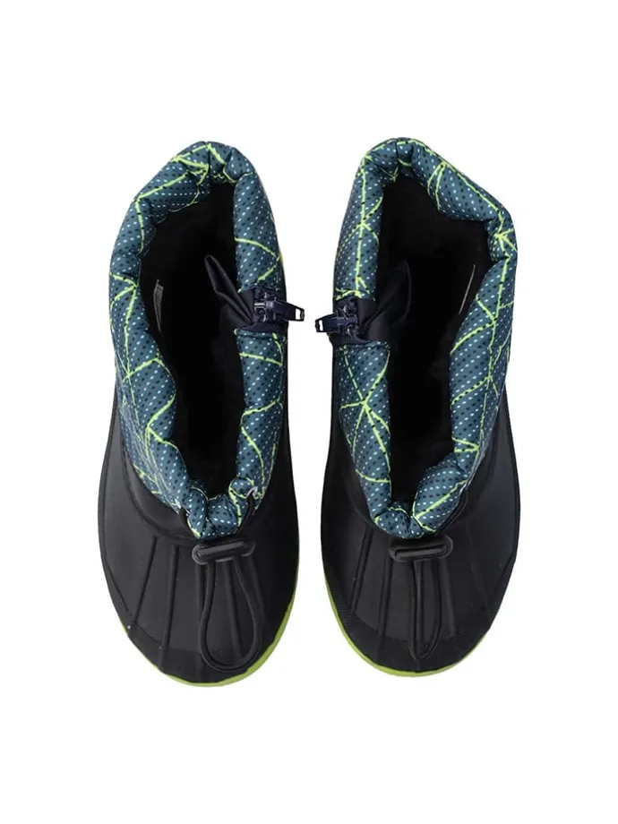 Winterlaarzen "Sneewy" groen/zwart