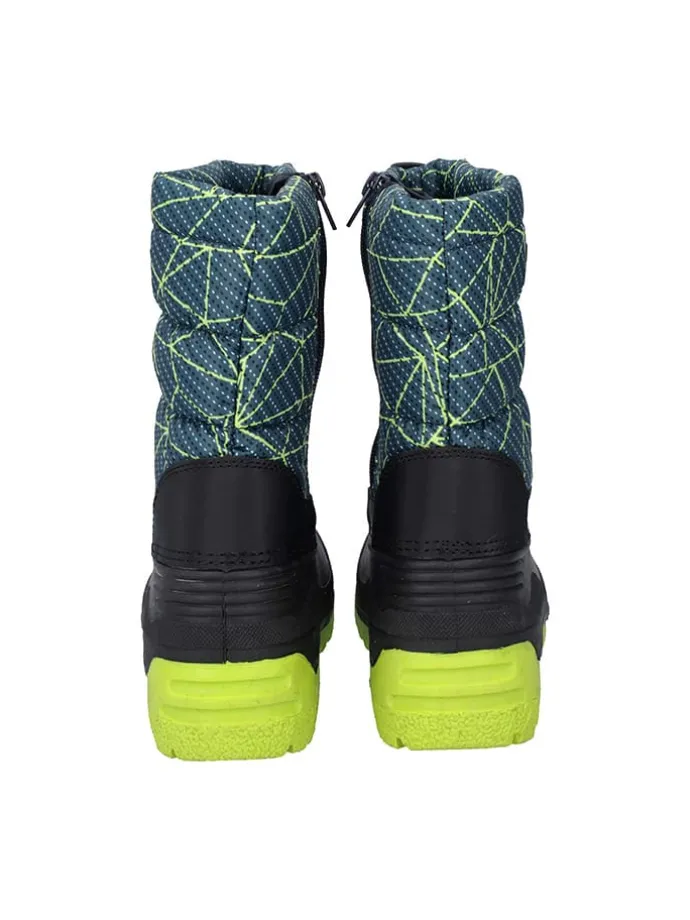 Winterlaarzen "Sneewy" groen/zwart