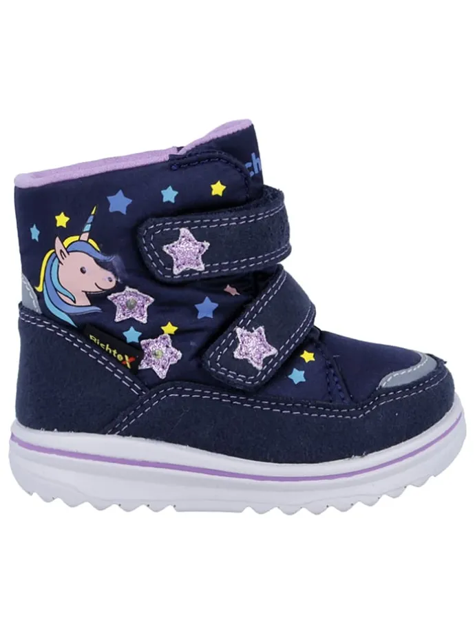 Winterlaarzen "Snow" donkerblauw