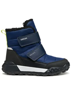 Winterlaarzen "Trekkyup" blauw/zwart