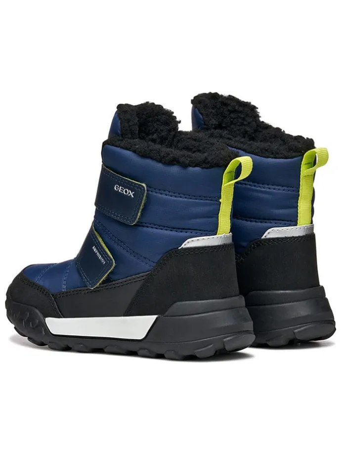 Winterlaarzen "Trekkyup" blauw/zwart