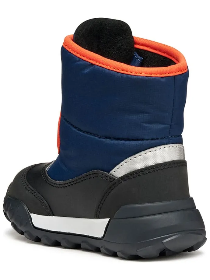 Winterlaarzen "Trekkyup" donkerblauw