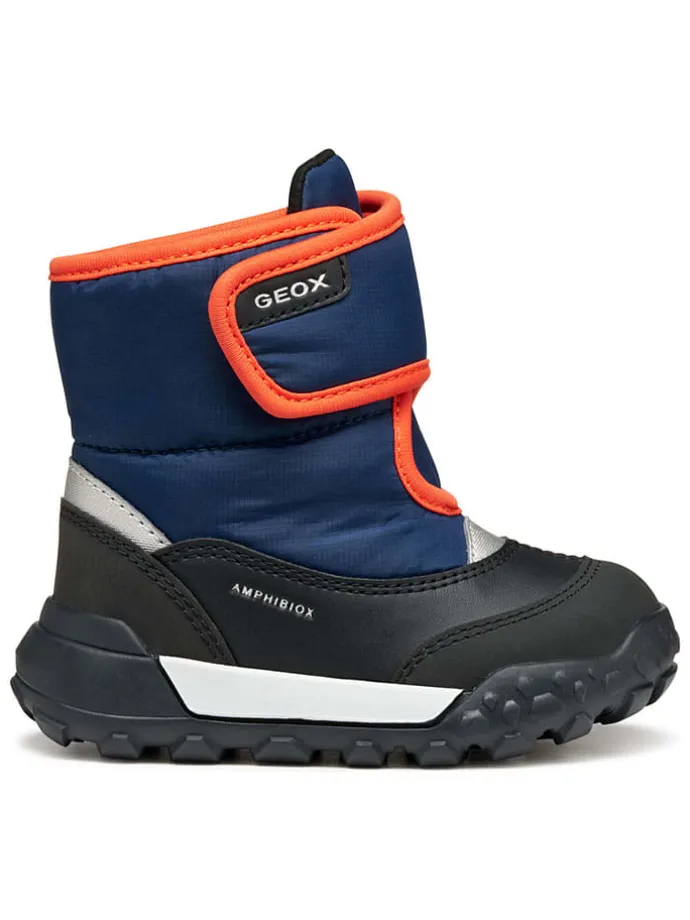 Winterlaarzen "Trekkyup" donkerblauw