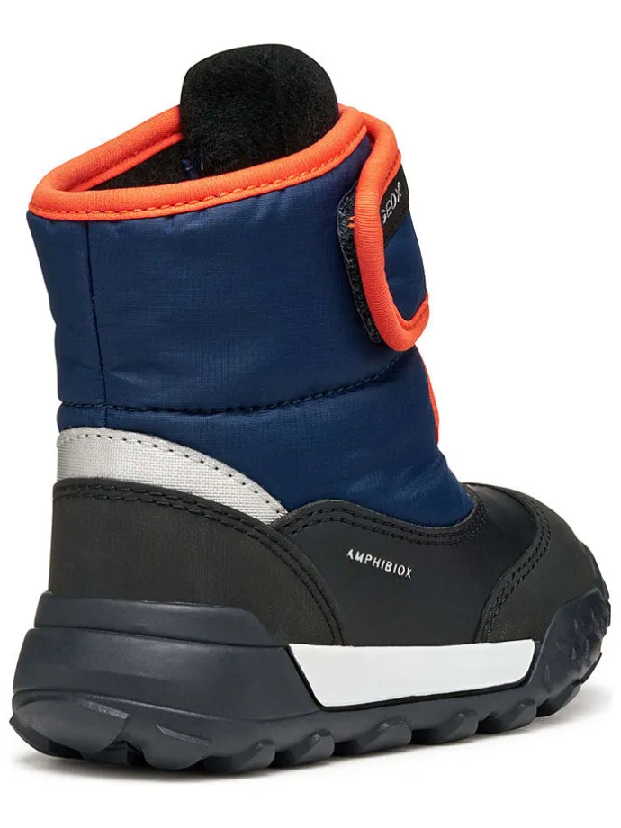 Winterlaarzen "Trekkyup" donkerblauw