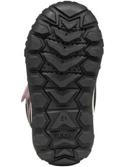 Winterlaarzen "Trekkyup" lichtroze/zwart