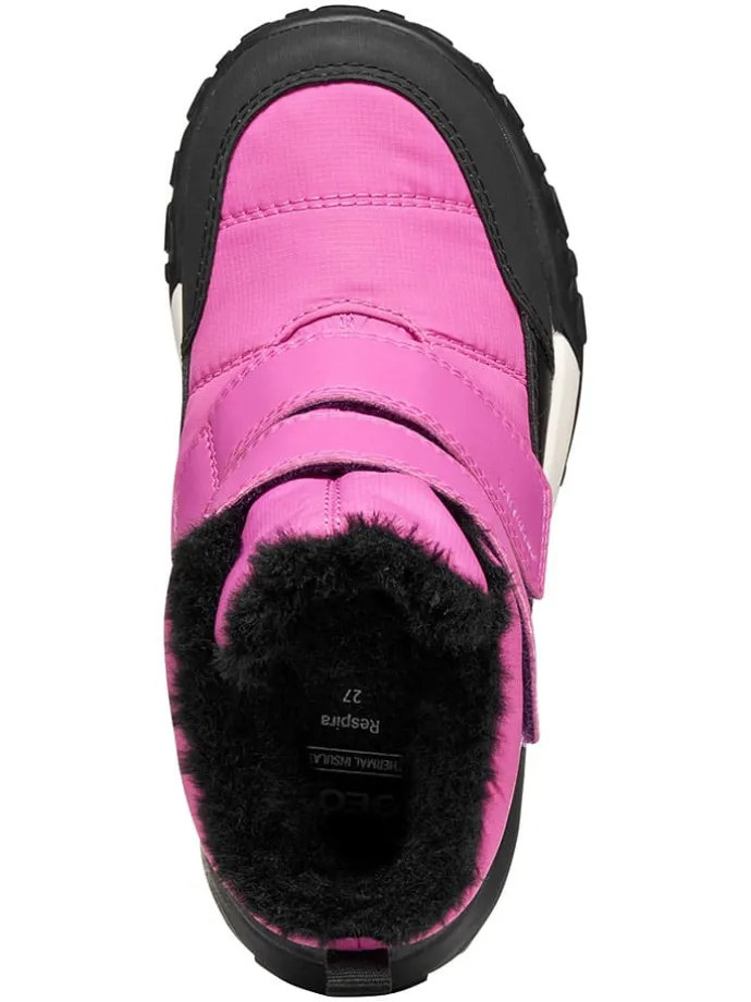 Winterlaarzen "Trekkyup" roze/zwart