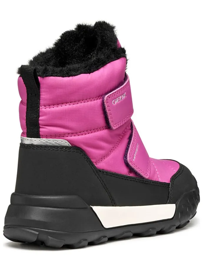 Winterlaarzen "Trekkyup" roze/zwart