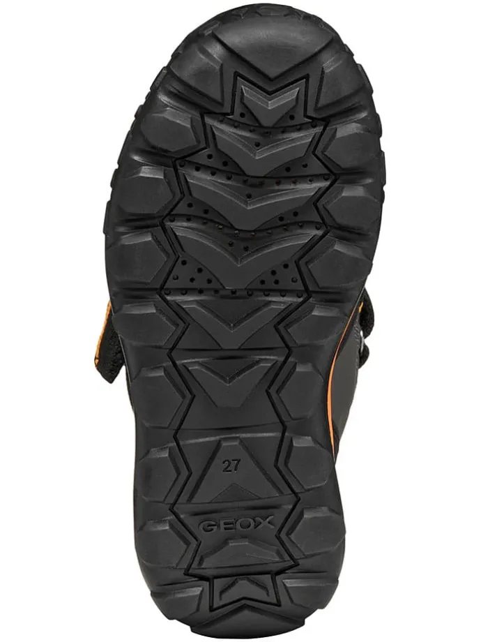 Winterlaarzen "Trekkyup" zwart/grijs