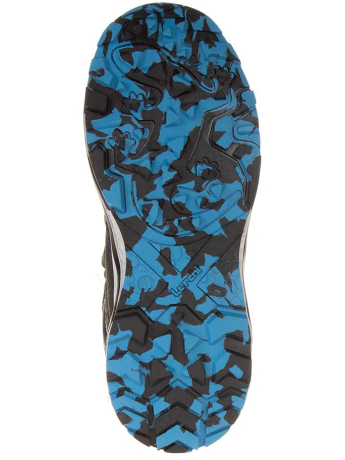 Winterlaarzen zwart/blauw
