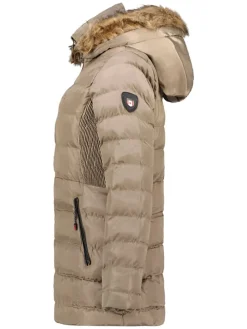 Wintermantel "Anieseak" taupe