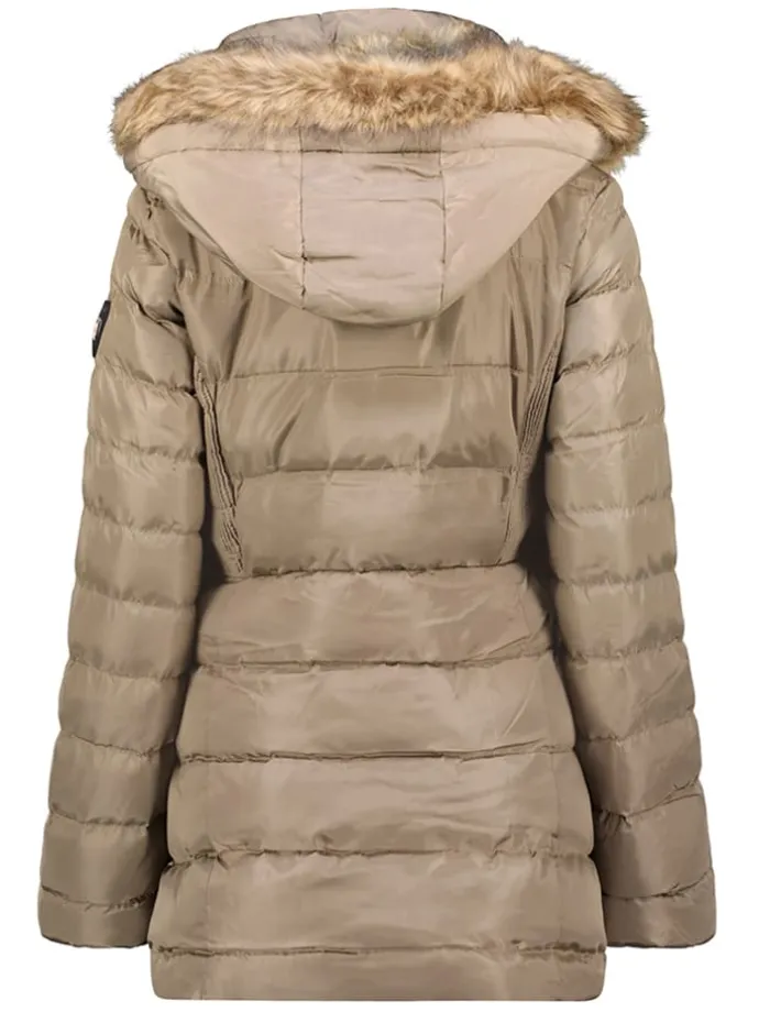 Wintermantel "Anieseak" taupe