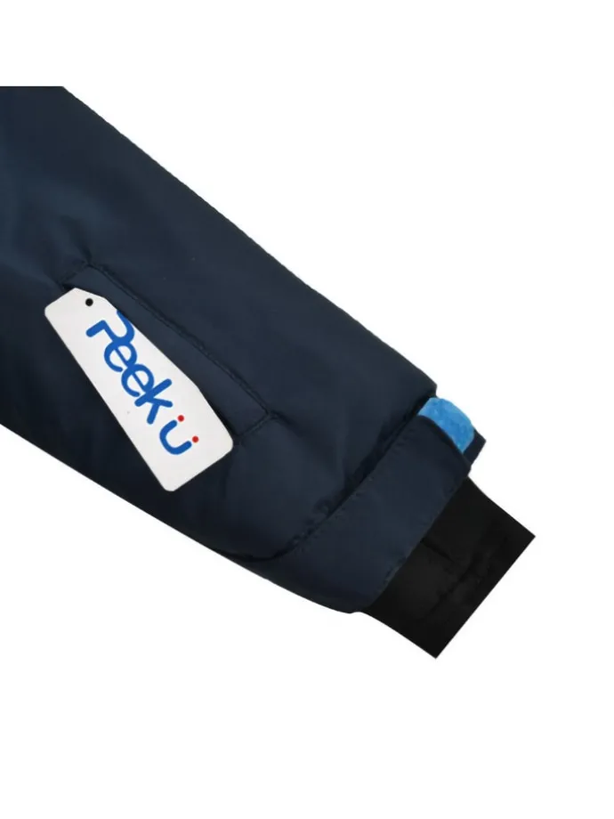 Winterpakje "Huxley" donkerblauw/blauw