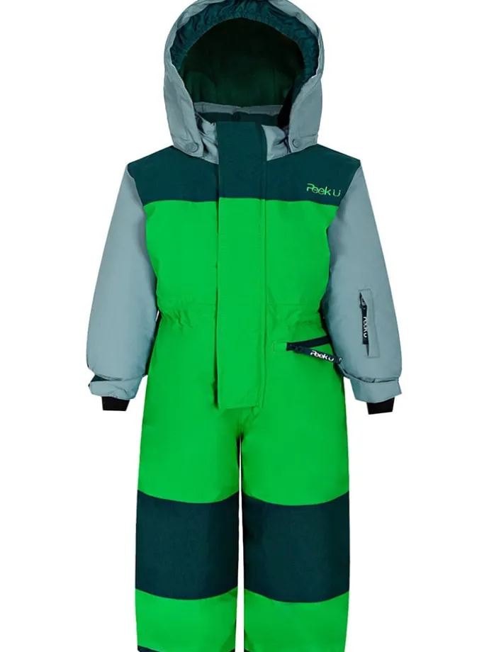 Winterpakje "Huxley" groen/grijs