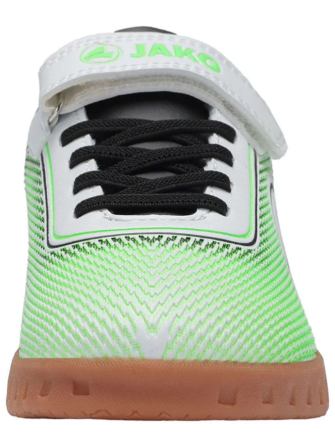 Zaalvoetbalschoenen "Course" groen/zwart