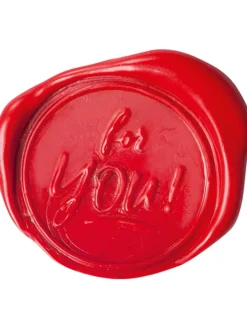 Zegelset rood/goudkleuirg/zilverkleurig