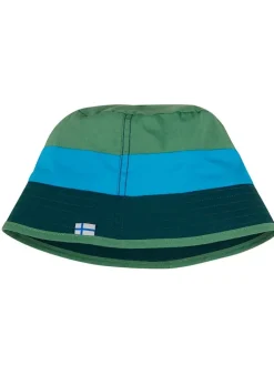 Zonnehoed "Lasse" donkerblauw/groen