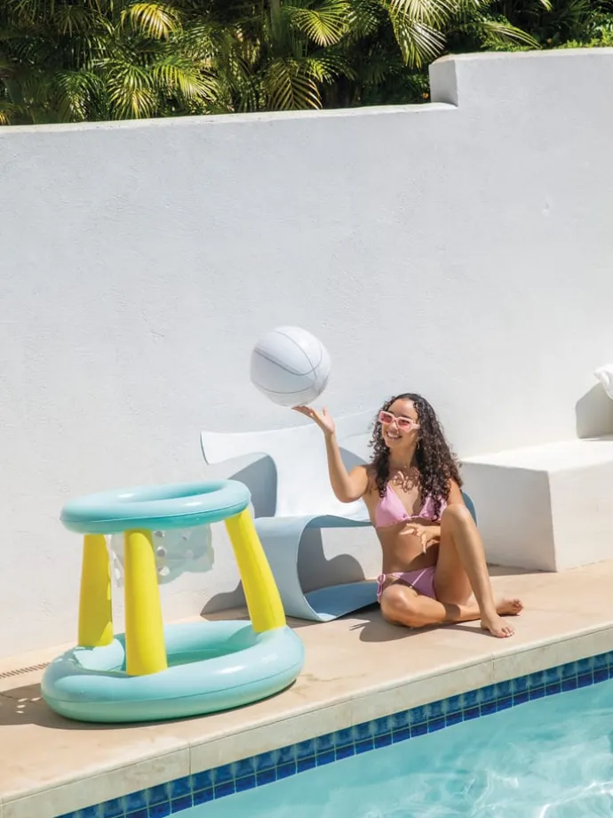 Zwembadspel "Mega Floating Hoop" - vanaf 6 jaar