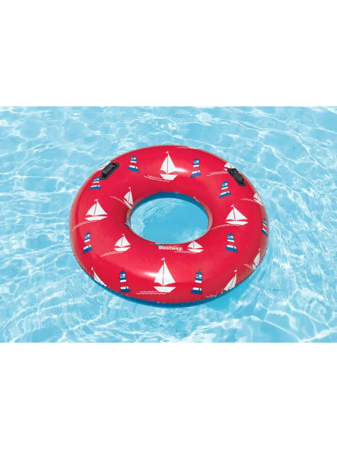 Zwemband “Nautical” rood/blauw (verrassingsproduct)