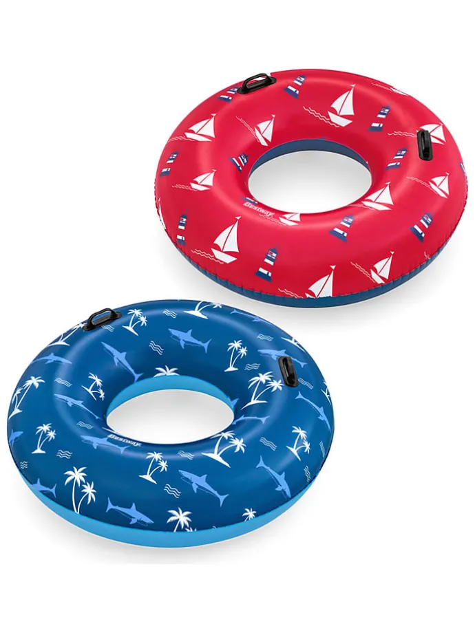 Zwemband “Nautical” rood/blauw (verrassingsproduct)