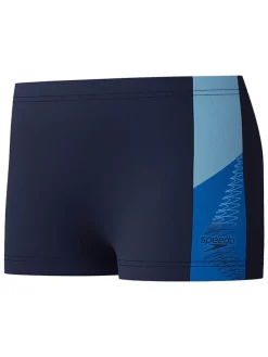 Zwembroek "Dive" donkerblauw/blauw